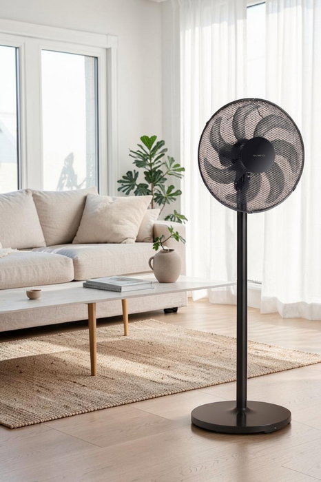 Kumtel KTF-760 Ventilador de 50W con 7 Aspas y Altura Ajustable